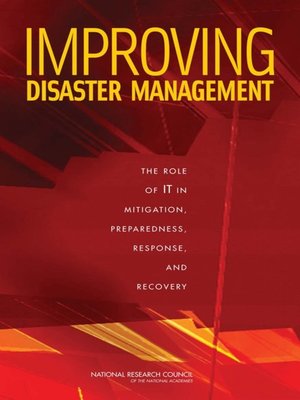 cover image of Improving Disaster Management